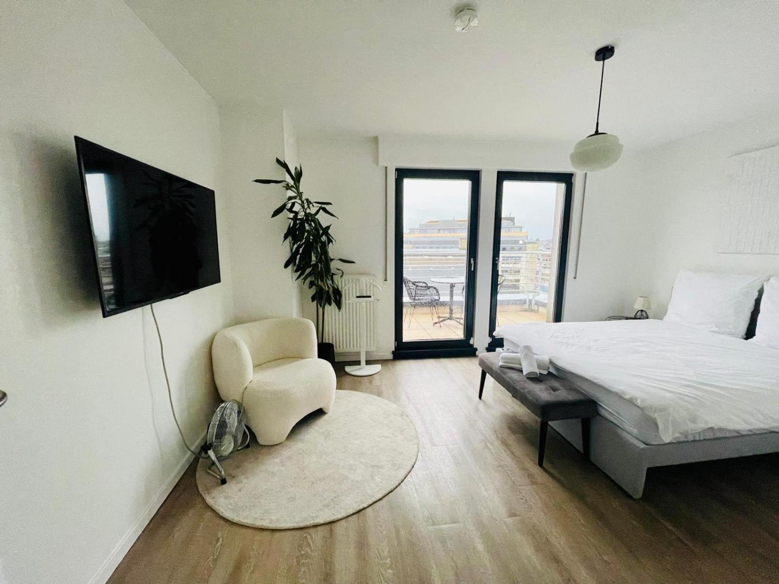 Lux Penthouse - Office, Terrace, Gym & Parking Leilighet Luxembourg Eksteriør bilde